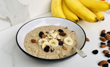 Almond & honey porridge