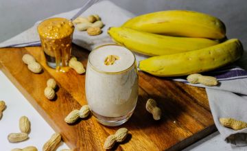 Peanut butter & banana smoothie